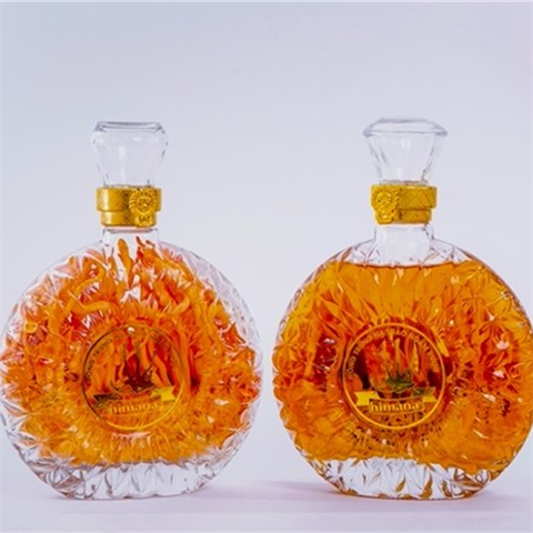 Đông trùng hạ thảo cấy trong chai – Chai XO 500ML (Không rượu nếp)