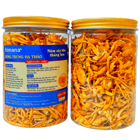 Đông trùng hạ thảo sấy khô thăng hoa {Loại 3- 50gram} ((Vỏ hộp giấy mềm)