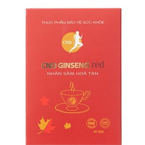 Gói nhân sâm CND GINSENG red