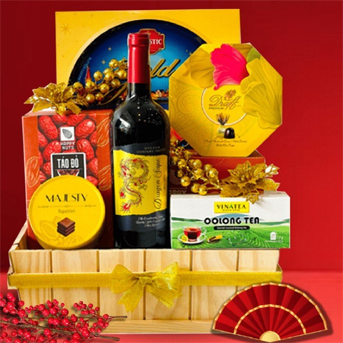 Set quà tết cao cấp Gold